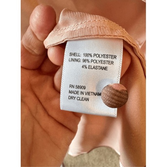 Alex Marie Floral Ruffle Mini Dress Womens Pink Size 6 - Picture 10 of 12